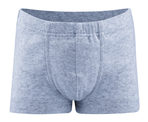 Boxer-shorts (Finribbet) Blåmelert - 45121